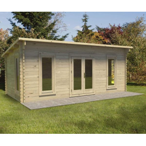 Arley 6m x 3m Double Glazed Log Cabin